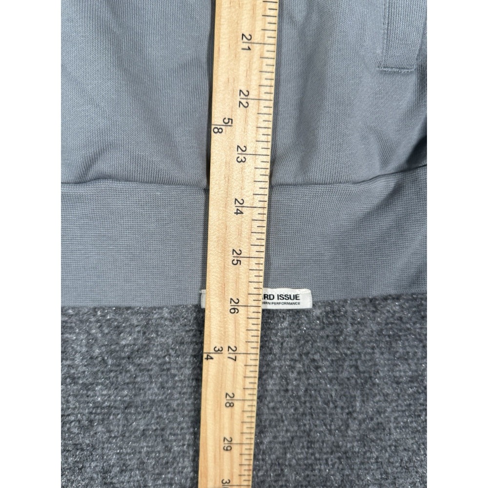 Nike Dri-Fit Standard Issue 1/4 Zip Gray Heavy Sweatshirt Pullover Mens Medium - Picture 11 of 14